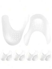 5/2/1 Par de protectores de arrugas para zapatos, insertos antiarrugas para la punta para la mayoría de zapatos deportivos & casuales, protectores cómodos de arrugas para zapatos que se ajustan a hombres US 7.5–12 & mujeres US 5–8.5, accesorios ligeros de cuidado de zapatos para uso diario. - Multicolor - Ver 20