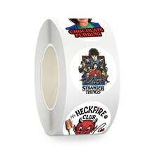 1 Roll Themed Roll Stickers, Popular Film And Television Creative Peripheral Decorations, Hand Account Books, Desk Stickers, The Perfect Holiday Gift, A Present For Fans And Friends(Random Style) - Multicolor - View 10