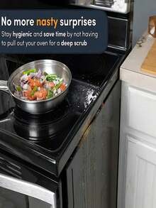 1条T型炉灶耐高温硅胶密封条，防水、防油、防尘，适用于密封缝隙和保持台面清洁 - 查看 3