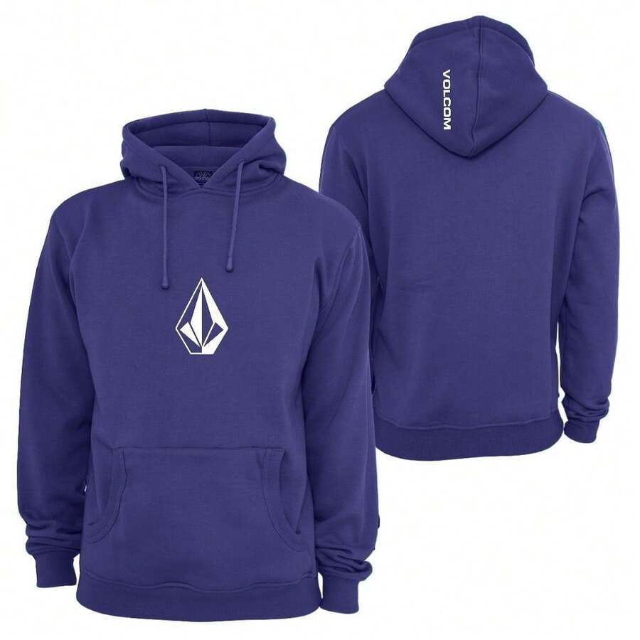 Exclusive  Printed Sweatshirt, High Quality, Hooded Sweatshirt, Exclusive . - Màu xanh lam - Xem 1