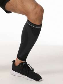 1 Chiếc ống bó chân thể thao dệt kim, thích hợp cho chạy bộ, tập thể dục, nhảy dây, đạp xe, ống bó bắp chân dài chống trượt - Cần hai chiếc, mua hai chiếc - Nhiều màu - Xem 9