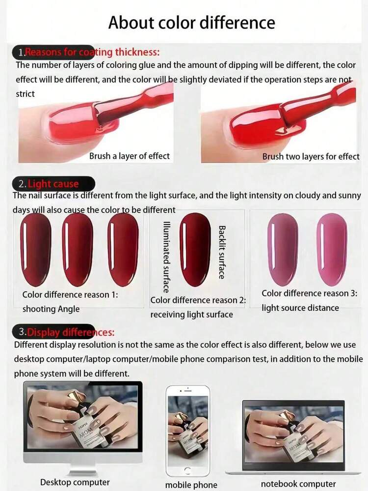 10片纯手工制作的按压式美甲贴片，短款椭圆形美甲贴片，红棕色美甲贴片，复古甜美风格，裸粉色豹纹，法式贴片，手绘星星和樱桃图案，可爱甜美少女款按压式美甲贴片，适合女性和女孩，春夏秋冬节日派对及日常佩戴。 - 彩色 - 查看 7