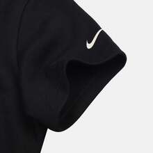 Nike 女士 AS W NK 高尔夫短袖 Polo 衫 针织翻领短袖 TIF8529-010 - 黑色 - 查看 6
