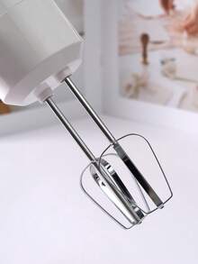 AOYI 3-Speed Electric Handheld Mixer With Dual Beaters, 800mAh Rechargeable Battery, Cordless Handheld Whisk, Suitable For Making Milkshakes, Cakes, Food, Beverages, Home Baking Tool, Suitable For Men, Women, Old And Young - White - View 8