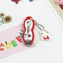 SANRIO 1/Cute Cartoon Design Stainless Steel Nail Clipper - Suitable For Nail And Foot Care, Odorless, Nail Tools | Fun Accessories | Durable Nail Clippers, Nail Care Essentials, Birthday Gifts, Valentine's Day, Weddings, Travel Accessories - Cartoon - View 7