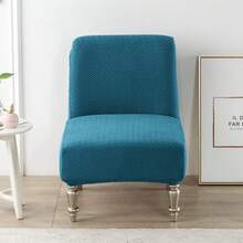 1件提花无扶手椅套，适用于酒店、餐厅、食堂 - 彩色 - 查看 20