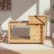 Farm Animal Coop - Natural Wood Color - View 5