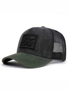 2026 New Minimalist Fashion Hip-Hop Cap With CA Embroidery, Street Style Skateboard Hat, Outdoor Sports Sun Hat, Casual Commute Decorative Baseball Cap, Unisex Creative Breathable Mesh Cap - CA Suede - View 7
