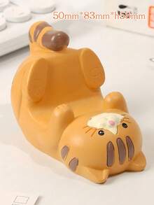 1个猫形眼镜架，桌面装饰，适用于家庭、办公室、书房、宿舍，生日、圣诞节、情人节礼物，送朋友的礼物 - 彩色 - 查看 15