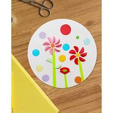 2 Inch Assorted Color Construction Paper Circles 200 Sheets For Arts And Crafts School Crafting Supplies Durable Craft Paper For DIY Projects - Multicolored - View 4