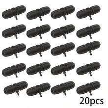 Được làm từ chất liệu nhựa chắc chắn và bền bỉ, trang bị khớp nối có gai và đai ốc khóa, thích hợp cho các phụ kiện tưới vườn, bao gồm dây đai tưới nhỏ giọt, hệ thống đường ống và hệ thống tưới phun. - Phụ kiện sân vườn - Xem 6