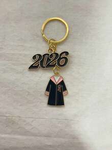 1pc/2pcs 2026 Numeric Keychain, Graduation Keychain, Novelty Student Keychain, Keyring, Unisex Car Key Chain, Key Fob, Holiday Gift, Daily & Festival Accessory - Multicolor - View 18