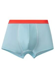 Set de 4 boxers estampados con camiones de ingeniería azules para niños, shorts de ropa interior para niños - Azul y blanco - Ver 4