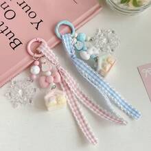 This New Snow House Keychain Is Very Cute, A Lovely Bag Charm And Fresh Pendant, Suitable As A Gift For Friends Or Holiday Presents. - Multicolor - View 6