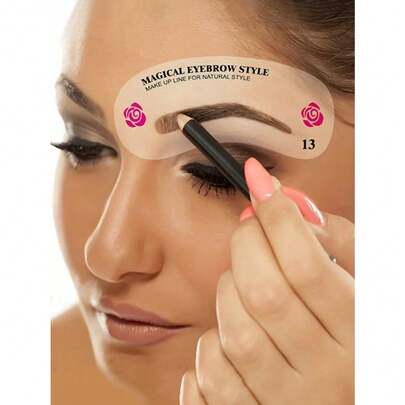 24pcs Eyebrow Shaping Molds, Eyebrow Grooming Kit, Beauty Tool Set For Makeup And Eyebrow Styling.,Makeup,Cheap,Room Decor,Vanity,Travel,Bedroom,Makeup Accessories,Cheap,Stocking Stuffers,Makeup,Makeup Tools,Cheap Stuff,Gifts,Gifts For Women,Christmas Gifts,Giveaways,Travel,Cheap Stuff,Travel Essential