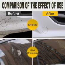 JB-XPCS Shellac Tree Sap Cleaner, Car Paint Wash Liquid, Removes Stains, Bird Droppings, Resin Remover - A - View 7