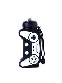 Game Controller Collapsible Silicone Kids Water Bottle 600ml, Platinum Silicone, Foldable & Drop Resistant, Carabiner Clip, Leakproof | Eid Gift, Ramadan Special, Backto School, Easter Basket, Christmas Stocking Stuffer For Boys Girls Gamers - Multicolor - View 11