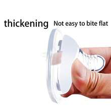 超柔软宽颈螺旋奶嘴，防胀气逼真母乳婴儿安抚奶嘴，必备婴儿用品，最佳婴儿礼物 - 顏色多種 - 查看 2