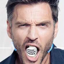 10pcs Silicone Jaw Muscle Trainer, Jawline Chewing Exercise Device, Suitable For Face Shaping, Sports, Fitness Enthusiasts - Multicolor - View 8
