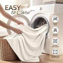 Beddora King Size Bed Sheet Set In Beige – 4 Piece Microfiber Sheets, Ultra-Soft, Deep Pocket, Wrinkle-Resistant, Easy Care, Adult - 米色 - 查看 2