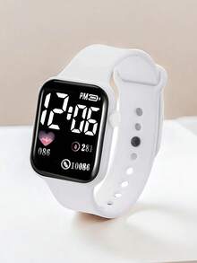 6 pièces Ensemble de montres, Nouveau style 2026, Populaire pour femmes, Montre ornée de diamants en forme de cœur, Disponible en plusieurs couleurs. Parfait pour offrir ou pour un usage personnel, Convient pour un port quotidien et pour les occasions spéciales. - Multicolore - Voir 8