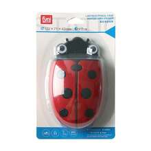 Ladybug Magnetic Pen Holder & Whiteboard Eraser Combo | Dual-Function: Strong Magnet Eraser For Whiteboard/Blackboard + Pen Organizer, Space-Saving Multi-Use Design For Home/Office/Room Decoration | Ideal Birthday/Holiday/Back-To-School Gift - Multicolor - View 12