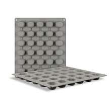 30-Cavity Mini Chocolate Silicone Mold | Cylinder Candy Pudding French Dessert Cupcake Baking Tool, Suitable For Christmas, Halloween, Thanksgiving, Mother's Day, Graduation Season - Grey - View 1