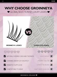 10 filas de pestañas individuales de estilo elfo con rizo C, pestañas postizas lujosas y esponjosas, kit de extensión de pestañas con aspecto natural para un look de anime, perfecto para maquillaje diario y de cita, maquillaje de larga duración para chicas, realza tu encanto, exquisito, para principiantes en la autoapliación - C - Ver 5