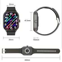 Bluetooth Smart Sports Watch, 2.01 Inch Waterproof Smartwatch With Heart Rate Monitor For Women And Men, Pedometer, Compatible With IOS And Android. (Black) - Silver - View 8