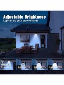 Outdoor Solar Lights, LED Solar Security Lights With Remote Control, Solar Powered, Auto On/Off Dusk To Dawn, Waterproof, Equivalent To LED Floodlight, Suitable For Yard, Patio, Garage, Garden - Solar Lights - View 7