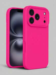 High Quality Liquid Silicone Mobile Phone Case Compatible With IPhone 17 Pro Max 17 Pro 17 Air 17 16 15 14 13 12 11 Pro Max Plus Soft Feel Skin Friendly Shockproof Cover - 螢火蟲玫瑰 - 查看 3