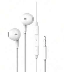 Tai nghe nhét tai có dây với micro tích hợp cho chất lượng cuộc gọi tối ưu, giọng nói rõ ràng không bị nhiễu nền, cắm là chạy, tương thích với nhiều thiết bị, bền bỉ và chắc chắn, phù hợp cho nghe nhạc, làm việc văn phòng và chơi game. OHW300 - Xem 9