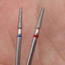 Easy Nail 2Pcs Set Manicure Diamond Nail Drill Bit – Cuticle Prep, Pocket Cleaning, Callus Removal, Dead Skin Exfoliation - Multicolor - View 5