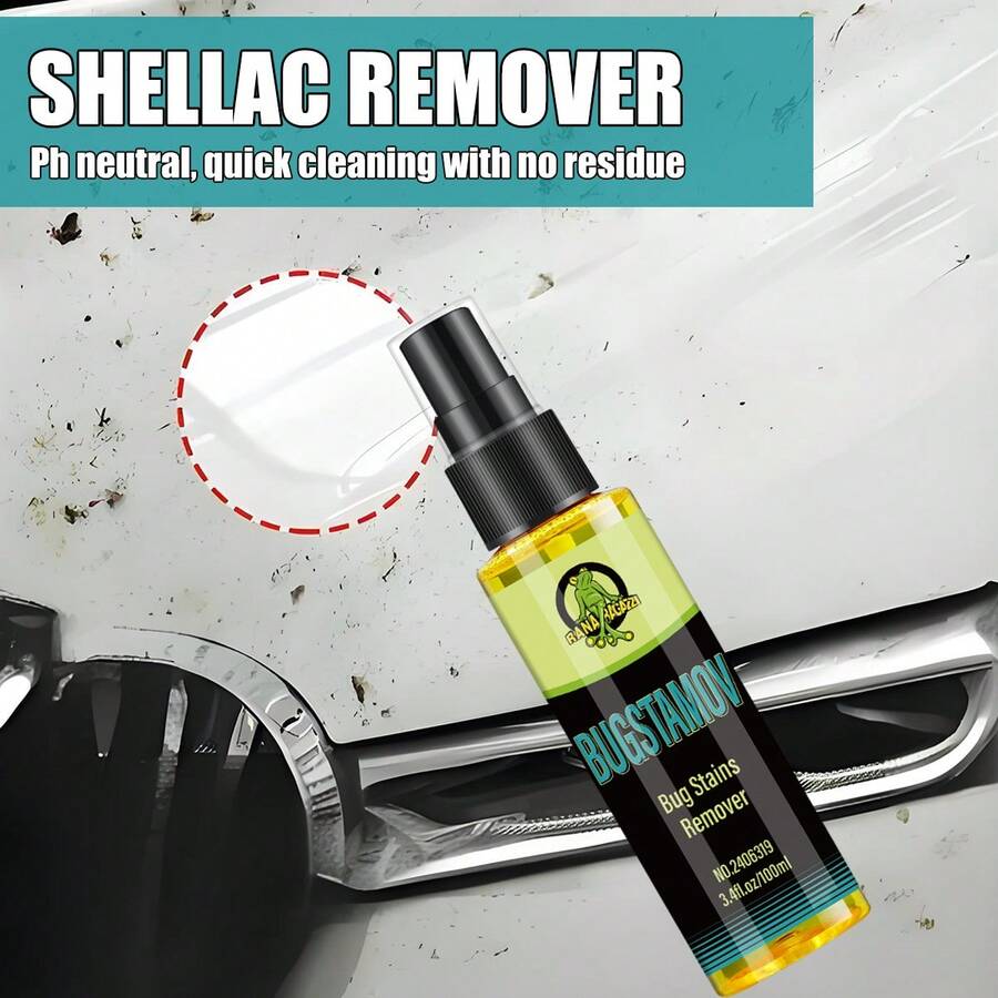JB-XPCS Limpiador líquido potente para superficie de pintura, removedor de pegamento de insectos, savia de árbol, excrementos de aves y resina y alquitrán de árboles