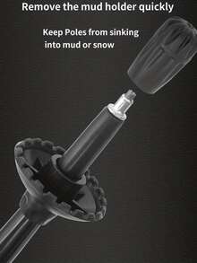 7075铝合金折叠登山杖，高度可调节，轻便防滑，适合徒步和越野跑，男女通用 - 彩色 - 查看 8