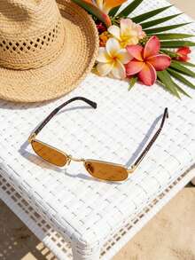 Prada Men's Large Square Frame, Black Acetate Frame, Luxurious Designer Style, Perfect For Summer Beach And Street Fashion. - Black - View 5