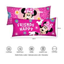 PROVIDENCIA Disney Super Jumbo Minnie Mouse Pillow - Hot Pink - View 4