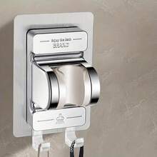 【无需钻孔】可调节淋浴喷头支架 - 高强度吸盘式壁挂支架，适用于手持式淋浴喷头 - 不規則 - 查看 5