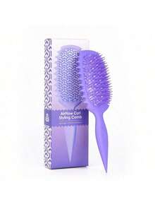 1PC Curl Defining Vented Hair Brush For Curly, Wavy, Or Coily Hair – Lightweight Detangling And Styling Brush With Flexible Anti-Static Design, Smooth Separation To Shape Curls And Boost Volume, Ventilated Structure For Quick Drying And Easy Heat Flow, Ergonomic Non-Slip Handle For Comfortable Grip, Suitable For Men And Women, Perfect For Daily Hair Care, Or Salon Use, Back To School, Travel Holiday Essentials, Hair Accessories Hair Brush, Detangling Brush, Hair Products, Hair Tools, Hair Care, Curly Hair Brush, Barber, Hairstyle, Hairdressing,Hair Brush,Slick Back Brush,Styling Brush,Curly Hair Brush,Edge Brush,Hair Comb,Brush Hair,Hair Brush Set,Comb Hair,Comb For Curls,Detangling Brush,Hair Brush For Women,Hair,Travel,Hair Products,Hair Tools,Hair Stuff,Barber,Barber Accessories,Barbershop,Hairdressing Equipment - 格林,向上 - 查看 6