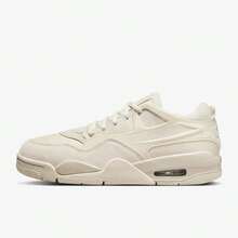 Nike Jordan Air Jordan 4低筒 復古籃球鞋女款淺米色 - 淺米色 - 查看 3