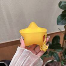 Ốp bảo vệ trong suốt phát sáng hình bầu trời sao 3D tương thích với tai nghe Bluetooth không dây Apple Pro thế hệ thứ 3 - Ốp silicon mềm tương thích với Apple Pro thế hệ thứ 3 và thứ 4 - trắng - Xem 8