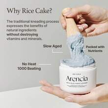 Arencia 清新蓝薄荷慕斯洁面乳 120克/4.23盎司 | 洁面乳 | 温和去角质二合一 | 深层清洁、保湿、细致毛孔 | 促进角质去除 | 富含维生素和矿物质 | 蕴含抗氧化成分 - Blue Hyssop Mochi Cleanser - 120g - 查看 5