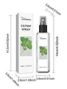 猫薄荷喷雾有助于缓解猫咪焦虑，提升宠物活力和健康。这款猫薄荷喷雾能够有效缓解猫咪焦虑，增强宠物活力，是一款健康护理喷雾。它香味持久，可咀嚼，耐抓挠，并能增强宠物活力。 - 100ml - 查看 8