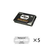Razor Blades For Barbers, Double Edge Razor Blades, Men's Razor Blades For Shaving, Stainless Steel Professional Barber Tool - Black - View 10
