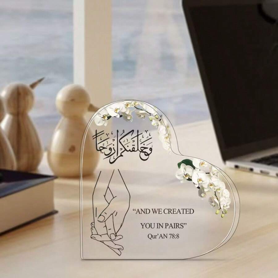 Tấm bảng acrylic hình trái tim, thích hợp làm quà tặng kỷ niệm, đám cưới hoặc ngày Valentine, cũng có thể dùng làm vật chặn giấy làm quà lưu niệm. - Quyên góp vì tình yêu thương - Xem 1