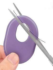 1对自粘硅胶防摩擦垫，柔软加厚，适用于女士高跟鞋，可重复粘贴于鞋跟处。 - 紫色 - 查看 4