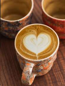 1 chiếc cốc sứ 280ml, cốc cà phê có quai xách, cốc nước ngọt, cốc nước giải khát, cốc sữa ăn sáng, cốc yến mạch, cốc trà hoa, cốc cà phê nghệ thuật Latte, cốc ăn sáng, cốc nước, cốc espresso, cốc nước văn phòng, cốc sứ tráng men rạn độc đáo, cốc đựng đồ uống, cốc cà phê. - Nhiều màu - Xem 3