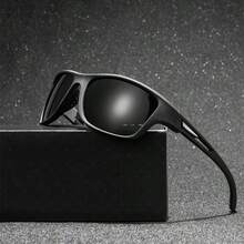 4-Pack Men's Polarized Sports Cycling Glasses For Riding And Driving Wrap-Around Frame Ideal For Outdoor Sports - 4 cái - Xem 8