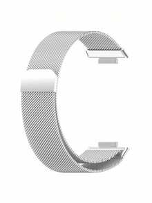 2条装不锈钢黑色磁吸表带,带屏幕保护膜,适用于华为Watch Fit 3、华为Watch Fit 4、华为Watch Fit 4 Pro,男女通用可调节替换腕带,金色、银色、玫瑰金、黑色渐变色可选,理想的圣诞节和生日礼物。 - 黑色 - 查看 10