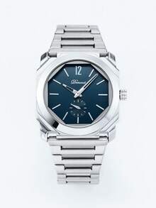 男士奢华八角形表盘腕表 - 不锈钢表带，简约模拟腕表，带小秒针表盘，适合商务和休闲场合佩戴（多种颜色可选） - 均碼 - 查看 15